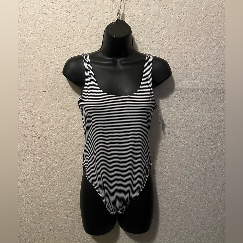 Stripped Bodysuit
